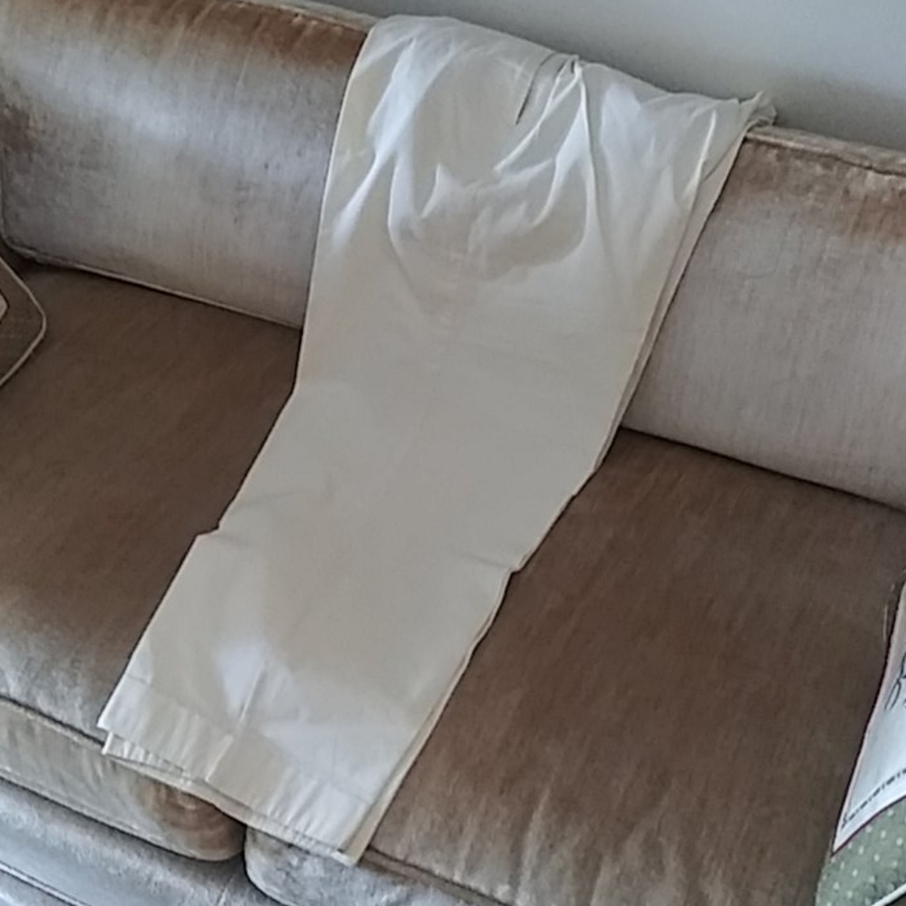 Mens slacks pale yellow